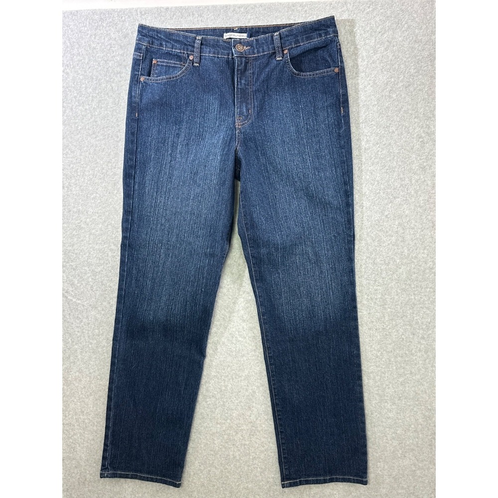 BandolinoBlu 'Mandie" Size 14 Blue Jeans Cotton/Polyester/Spandex